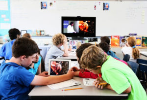 Video conferencing elementary education