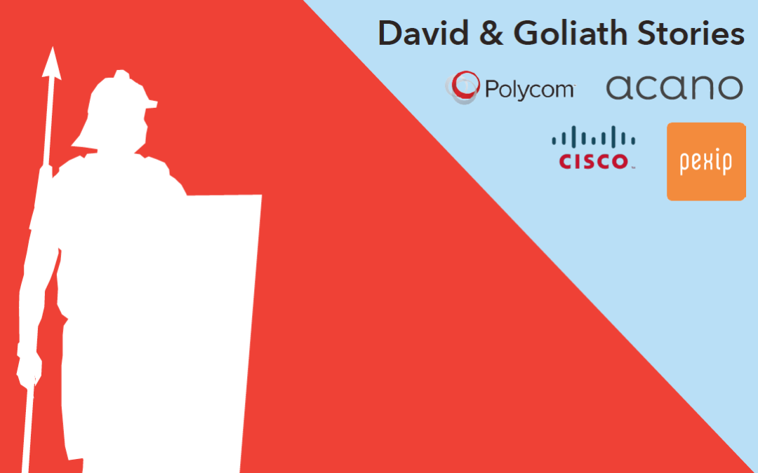 Ebook: Video Conferencing David & Goliath Stories