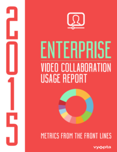 Enterprise video conferencing usage report