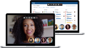 Atlassian HipChat Video and Scrum Board