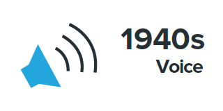 Voice/PBX systems are born in the 1940s 