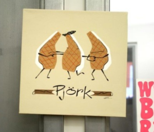 Pjork Etsy meeting room name