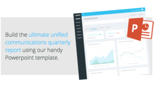 Unified communication reporting powerpoint template