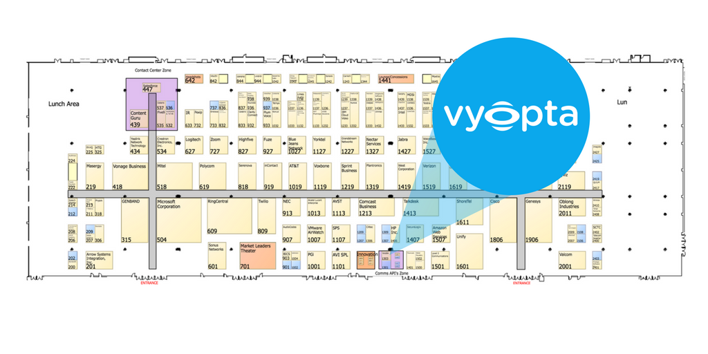 Enterprise connect 2017 showroom floor map