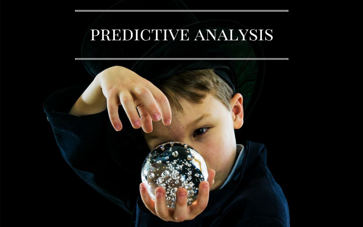 Looking into the future with predictive analytics