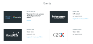 Vyopta Events