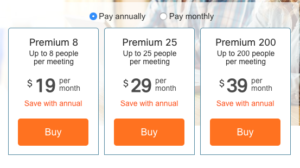 webex pricing