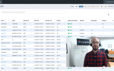 Vyopta CPM Monitoring™ CDRs