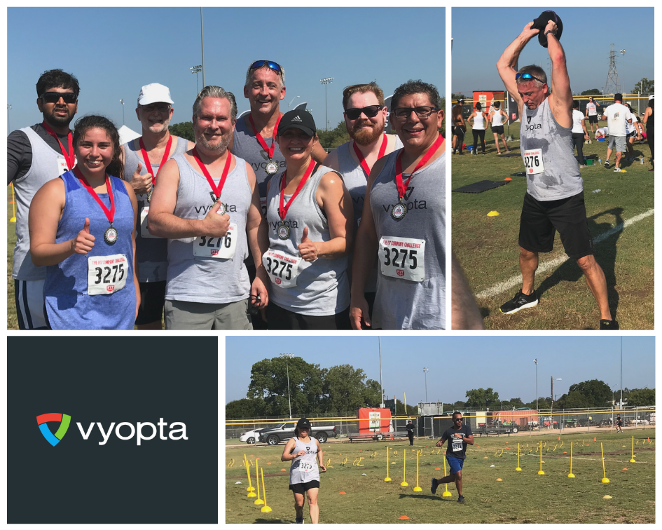 Team Vyopta Breaks a Sweat and Barriers at Austin Fit Challenge