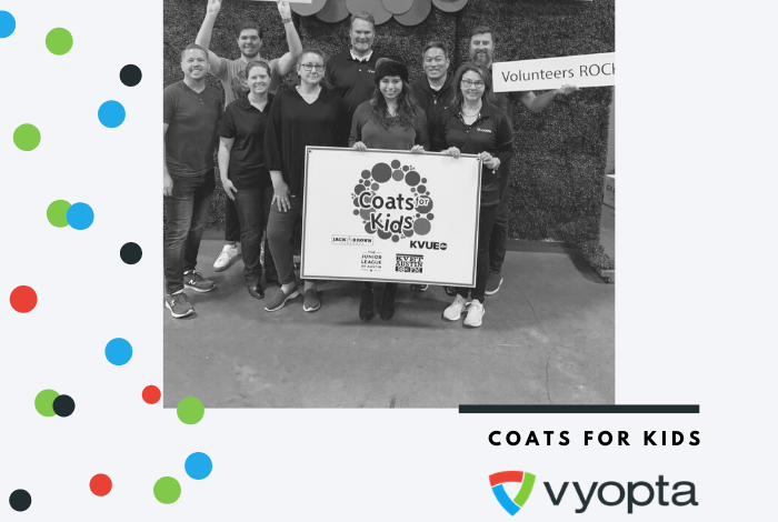 Vyopta Spreads Warmth and Cheer with Coats for Kids