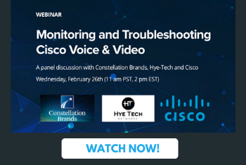 Webinar: Monitoring and Troubleshooting Cisco Voice and Video