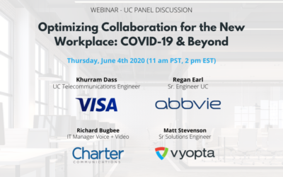 Optimizing Collaboration for the New Workplace Webinar: COVID-19 & Beyond