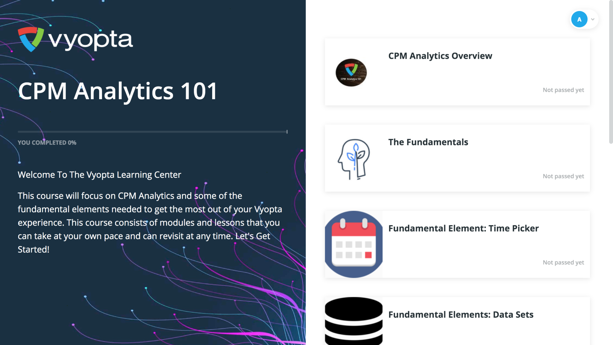 CPM Analytics Course