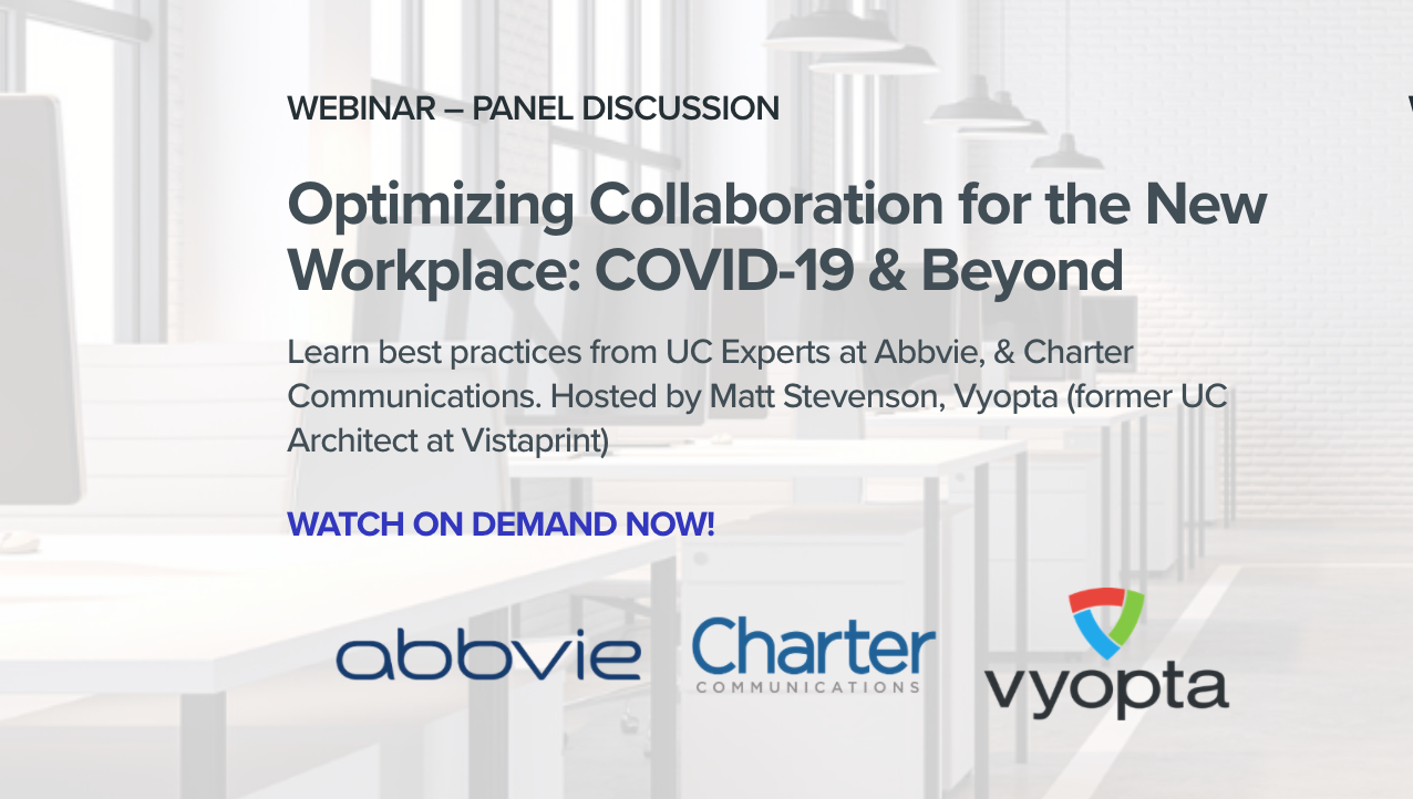 Optimizing Collaboration for the New Workplace: COVID-19 & Beyond