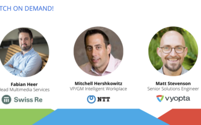 Improving the Experience of Remote Work – Featuring IT Leaders from Swiss Re and NTT