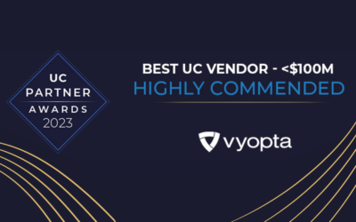 Vyopta ‘Highly Commended’ at UC Today’s 2023 UC Partner Awards