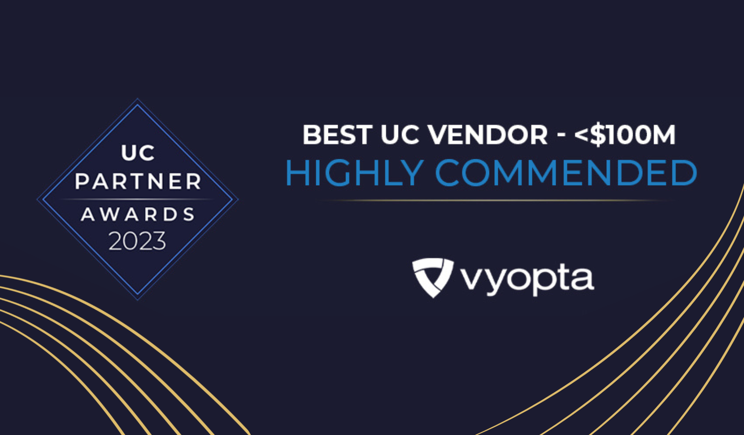 Vyopta ‘Highly Commended’ at UC Today’s 2023 UC Partner Awards