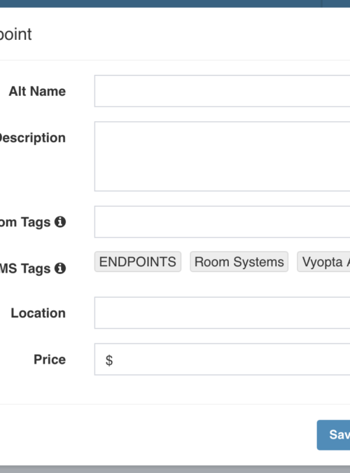 Settings (Advanced Analytics)